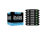 Dude Wipes Flushable Wipes, Fragrance Free Extra, Vitamin-E & Aloe, Pack Of 8, 384 Count - thumbnail 1