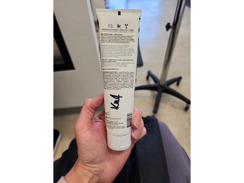 IGK Good Behavior Spirulina Protein Smoothing Blowout Balm, 5 fl oz/150 mL