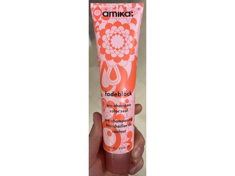 Amika Pre-Shampoo Color Seal, Fadeblock, 5 fl oz/150 mL
