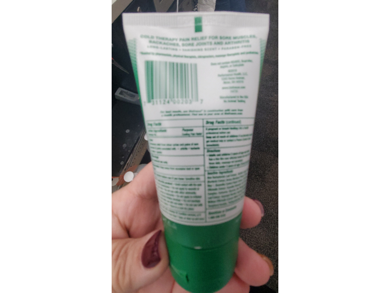 Biofreeze Cool The Pain Relief Gel, 4 fl oz/118 ml