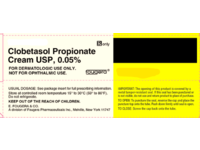 Clobetasol Propionate Cream USP, 0.05%, 45 g, Fougera (RX) - thumbnail 1