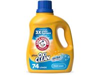 Arm & Hammer Plus Oxi Clean Ultra Stain Fighters, Fresh Scent, 96.2 fl oz/2.84 L, 74 Loads - thumbnail 1