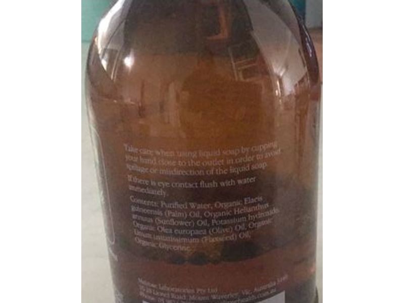 Melrose Organic Castile Liquid Soap, 500 mL