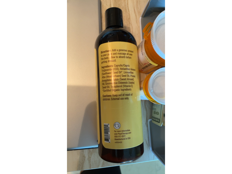 Plant Therapy Marvelous Massage Carrier Oil Blend, 16 fl oz/473 mL