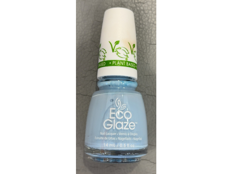 China Glaze Eco Glaze Nail Lacquer, What’s So Ferny, 0.5 fl oz/14 mL
