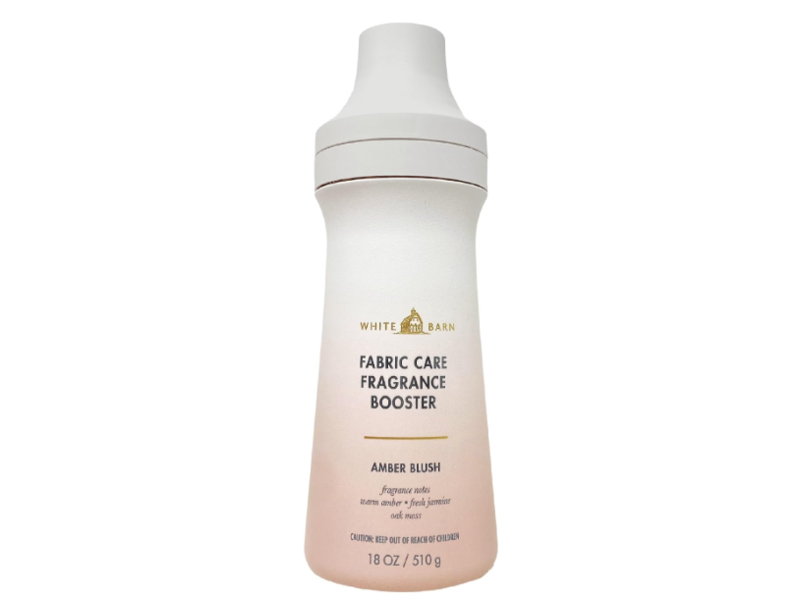 Bath & Body Works White Barn Fabric Care Fragrance Booster, Amber Blush, 18 oz/510 g