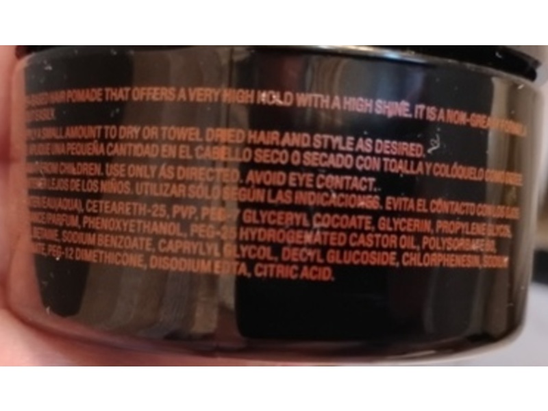 Fix Your Lid Extreme Hold Pomade, 3.75 oz/106 g