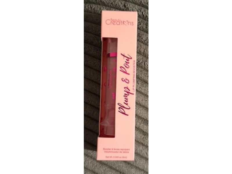 Beauty Creations Plump & Pout Lip Plumping Booster Gloss, Blaze, 0.20 fl oz/6 mL