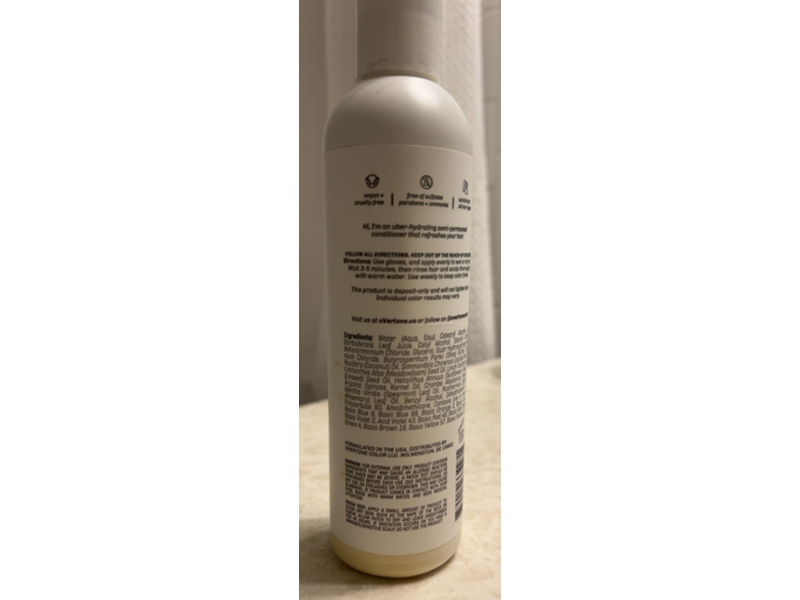 Overtone Daily Conditioner, Espresso Brown, 8 fl oz/237 mL