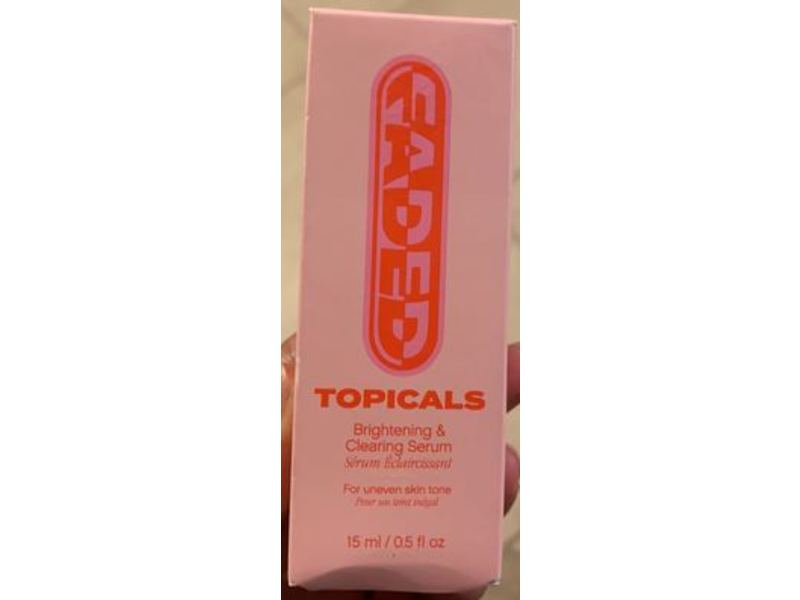 Topicals Faded Brightening & Clearing Serum, 0.5 fl oz/15 mL