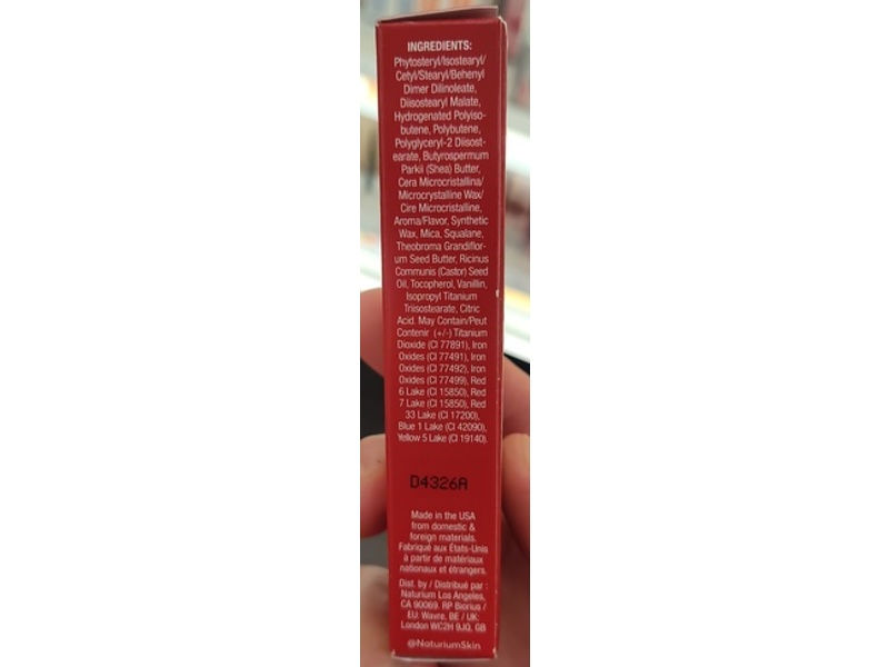 Naturium Phyto-Glow Lip Balm, Lychee, 0.34 fl oz/10 mL