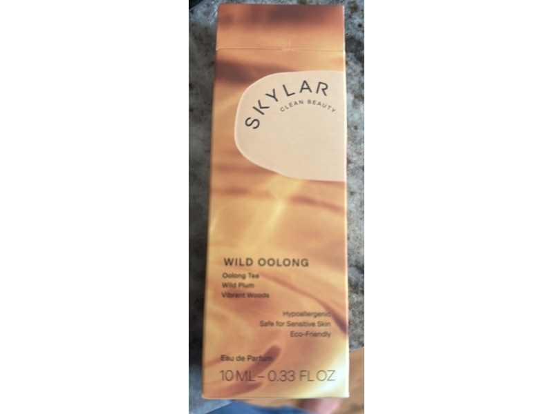 Skylar Clean Beauty Eau De Parfum, Wild Oolong, 0.33 fl oz/10 mL