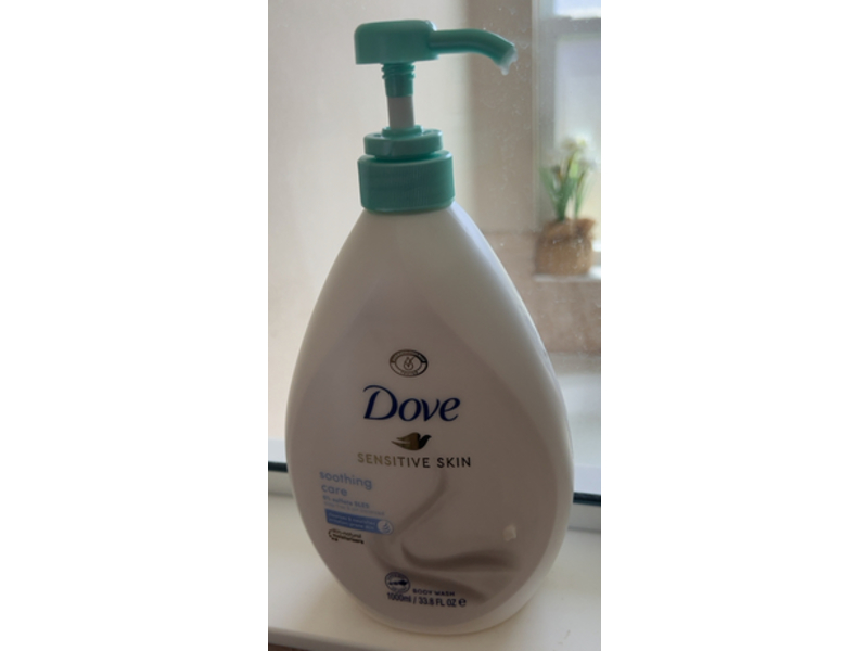 Dove Soothing Care Body Wash, Sensitive Skin, 33.8 fl oz/1000 mL