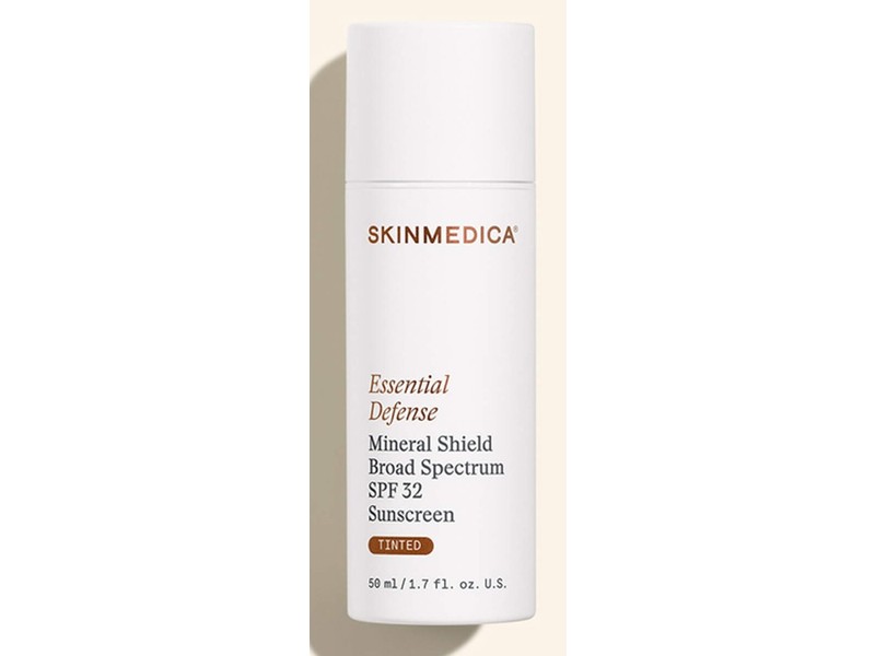 SkinMedica Essential Defense Mineral Shield Sunscreen, SPF 32, Tinted, 1.7 fl oz/50 mL