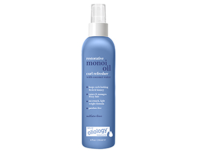 Oliology Restorative Monoi Oil Curl Refresher, Coconut Water, 8 fl oz/236 mL