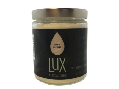 Lux Naturals Whipped Shea Butter, Simply Natural, 3.5 oz/98 g