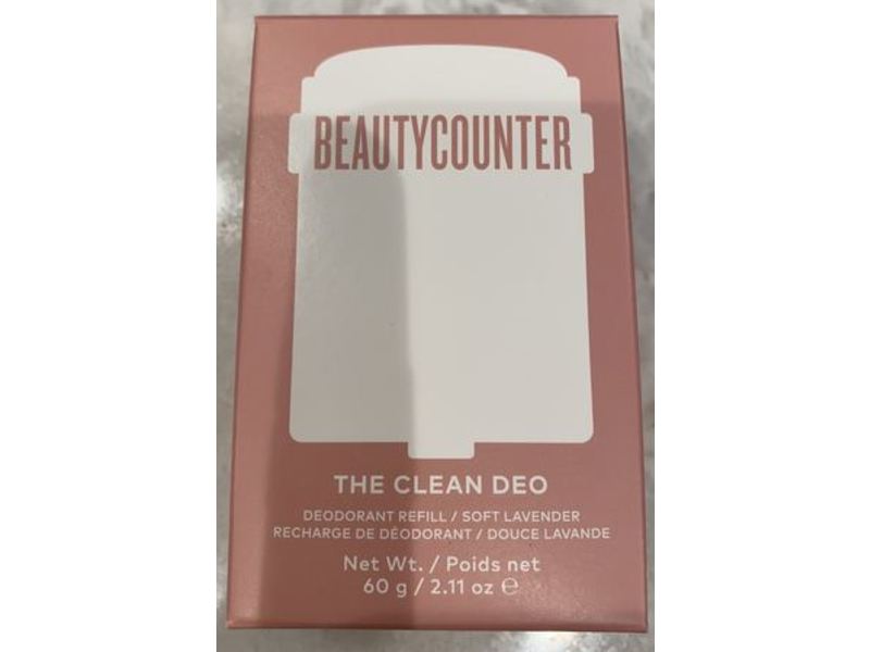 Beautycounter The Clean Deo Deodorant Refill, Soft Lavender, 2.11 oz/60 g