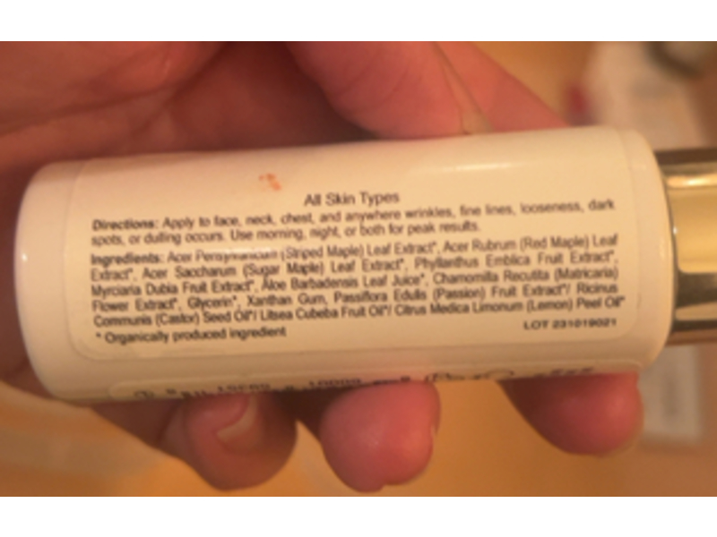 Purity Woods Organic Elastin Boost Hyper-Lift Serum,