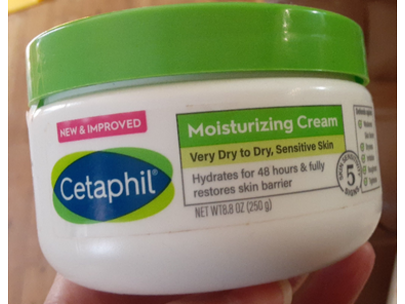 Cetaphil Moisturizing Cream, Sensitive Skin, 8.8 oz/250 g