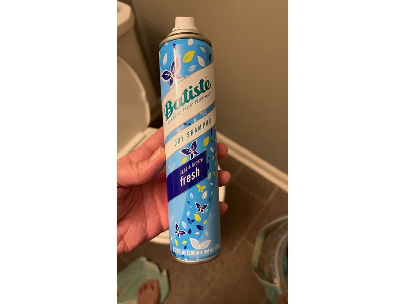 Batiste Dry Shampoo, Light & Breezy Fresh, 6.73 fl oz/200 mL