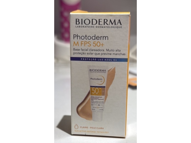 Bioderma Photoderm Tinted Facial Sunscreen, SPF 50+, 1.3 fl oz/40 mL