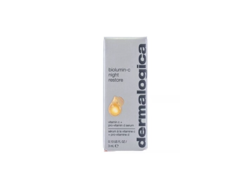 Dermalogica Biolumin-C Night Restore Serum, 0.1 fl oz/3 mL