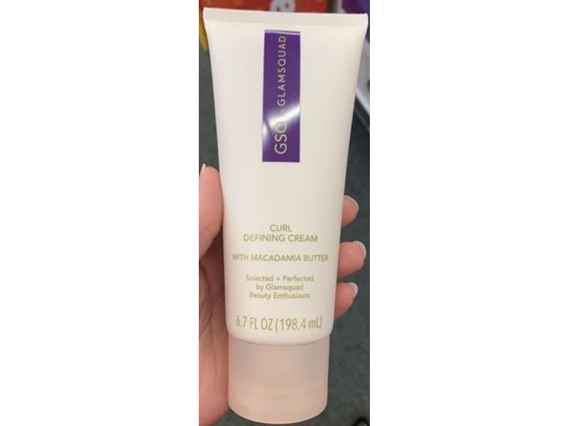 Gsq By Glamsquad Curl Defining Cream, Macadamia Butter, 6.7 fl oz/198.4 mL