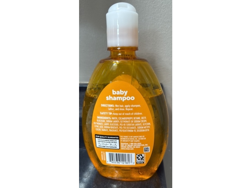 Meijer Baby Shampoo, 13.6 fl oz/400 mL