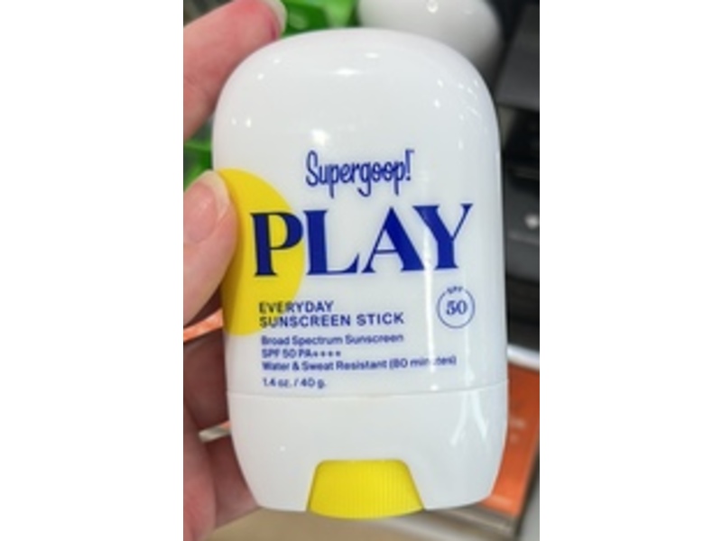 Supergoop Play Everyday Sunscreen Stick, SPF 50 PA++++, 1.4 oz/40 g
