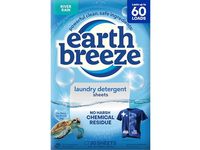 Earth Breeze Laundry Detergent Eco Sheets, River Rain, 60 Loads, 30 Count - thumbnail 1