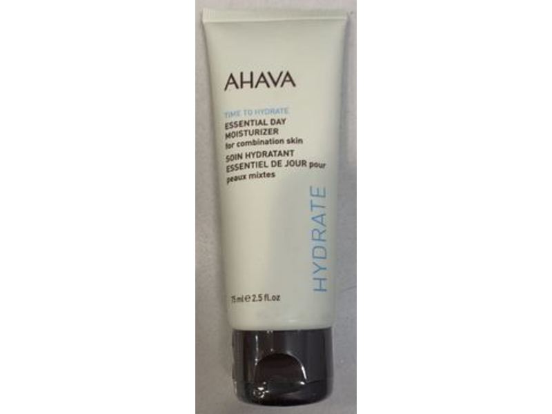 Ahava Essential Day Moisturizer, Hydrate, Combination Skin, 2.5 fl oz/75 mL
