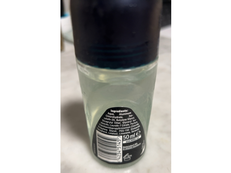 Nivea Men Anti-Transpirant Black & White Invisible Deodorant, Original, 50 mL, Pack Of 3