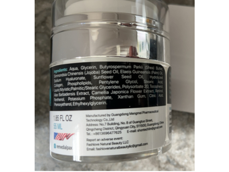 Remedial Pax Retinol & Collagen Moisturizer Face Cream, 1.85 fl oz/55 mL