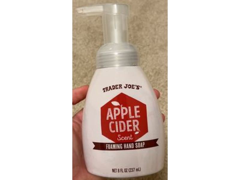 Trader Joe's Foaming Hand Soap, Apple Cider Scent, 8 fl oz/237 mL
