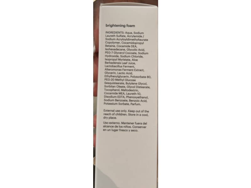 Mesoestetic Brightening Foam, 3.38 fl oz/100 mL