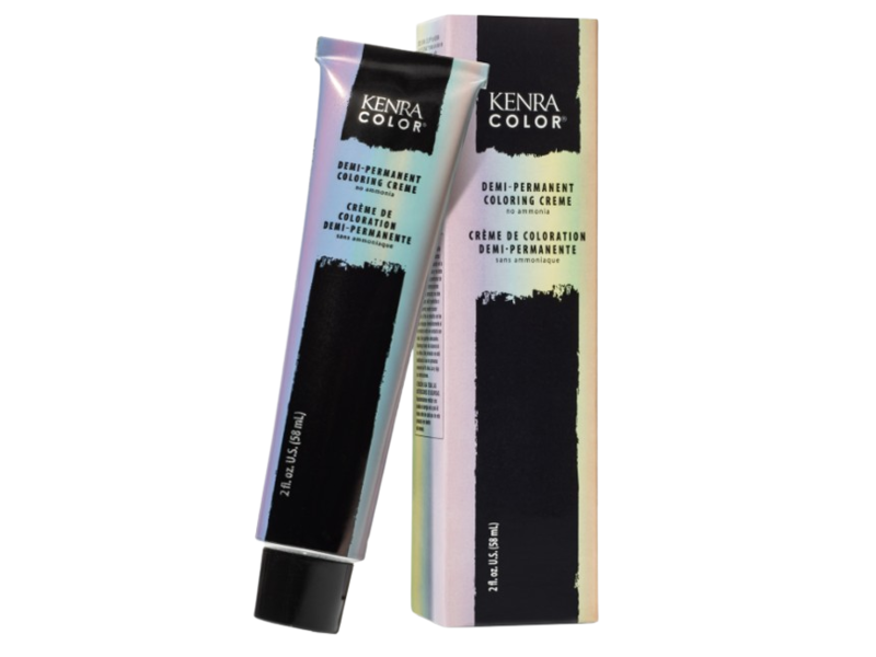 Kenra Color Demi-Permanent Coloring Creme, 4NUA Natural Ultra Ash, 2 fl oz/58 mL