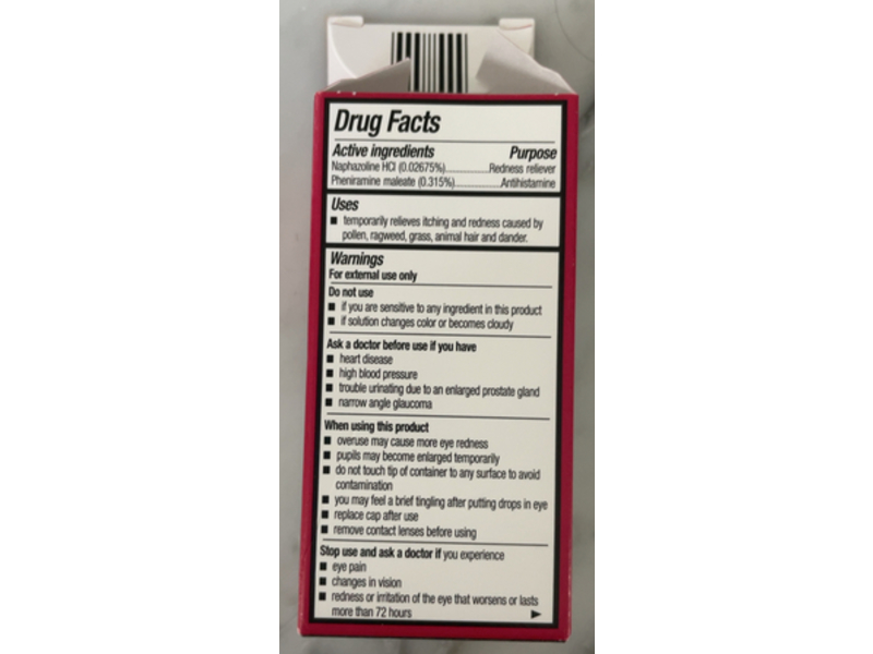 Up & Up Eye Allergy Relief Drops, 0.5 fl oz/15 mL