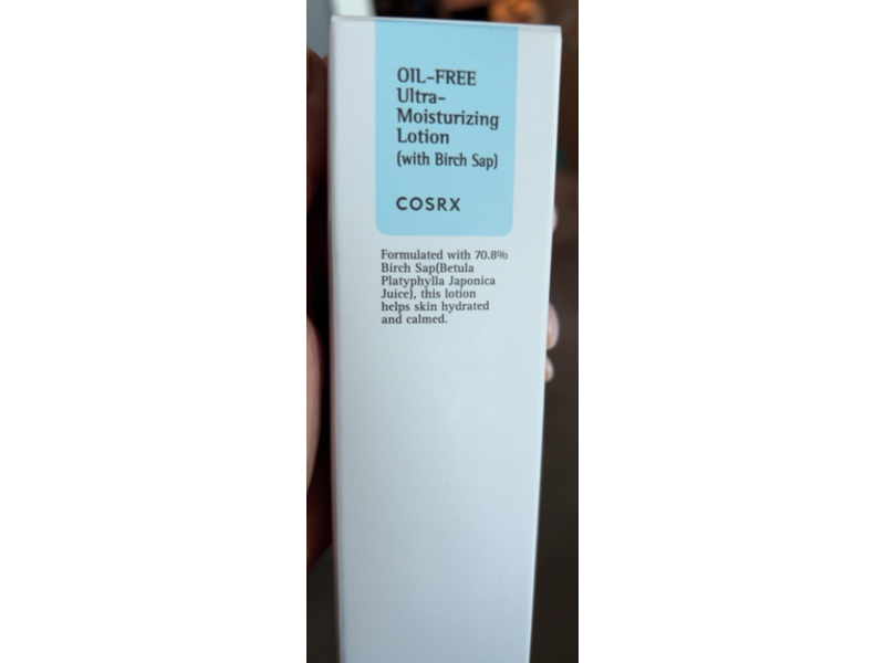 Cosrx Ultra-Moisturizing Lotion, Birch Sap, 3.38 fl oz/100 mL