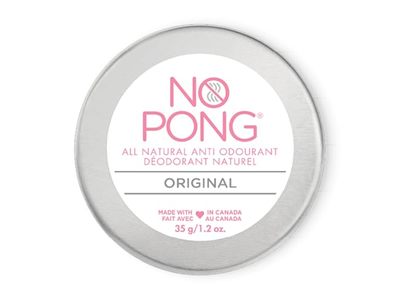 No Pong All Natural Deodorant, Original, 1.2 oz/35 g