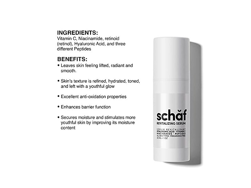 Schaf Revitalizing Face Serum, 1 fl oz/30 mL