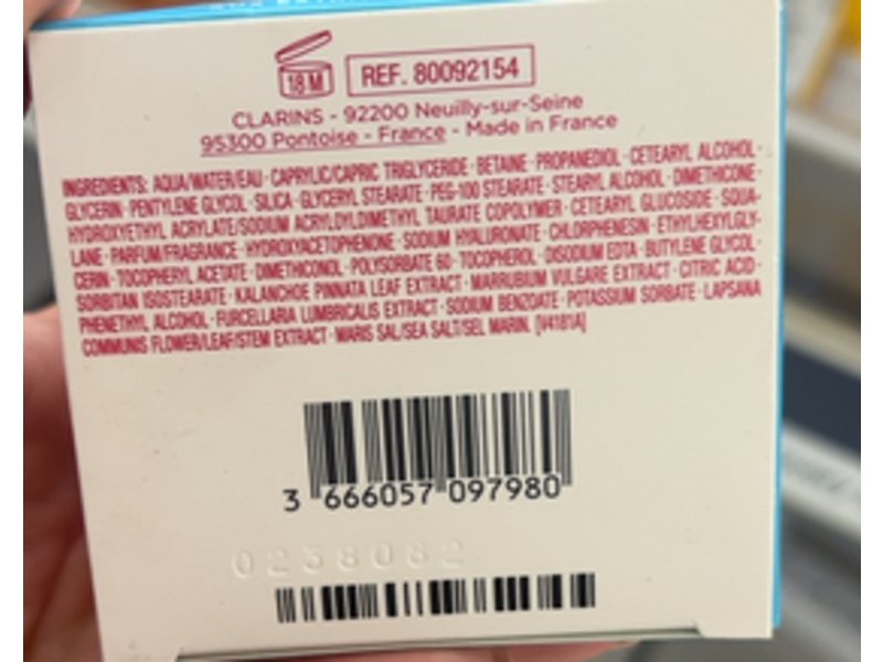 Clarins Hydra-Essentiel Moisturizer & Quenches Silky Cream, 1,7 oz/50 mL