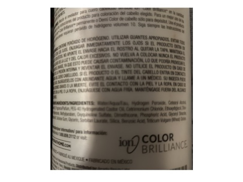 Ion Sensitive Scalp Creme Developer, 10 Vol, 32 fl oz/946 mL
