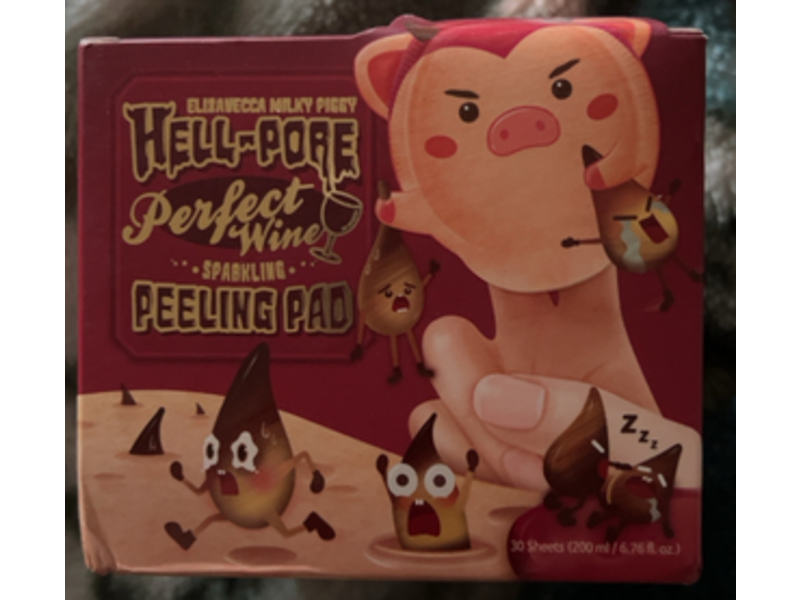 Elizavecca Milky Piggy Hell-Pore Perfect Wine Sparkling Peeling Pad