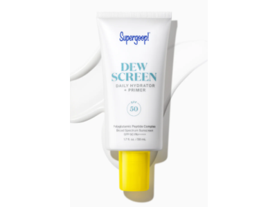 Supergoop! Dew Screen Daily Hydrator + Primer, SPF 50 PA++++, 1.7 fl oz/50 mL