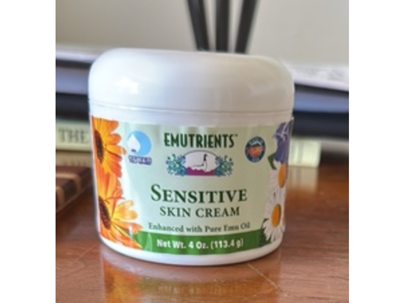 Emutrients Sensitive Skin Cream, 4 oz/113.4 g