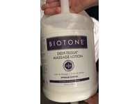 Biotone Deep-Tissue Massage Lotion, Unscented, 128 fl oz/3776 mL - thumbnail 2