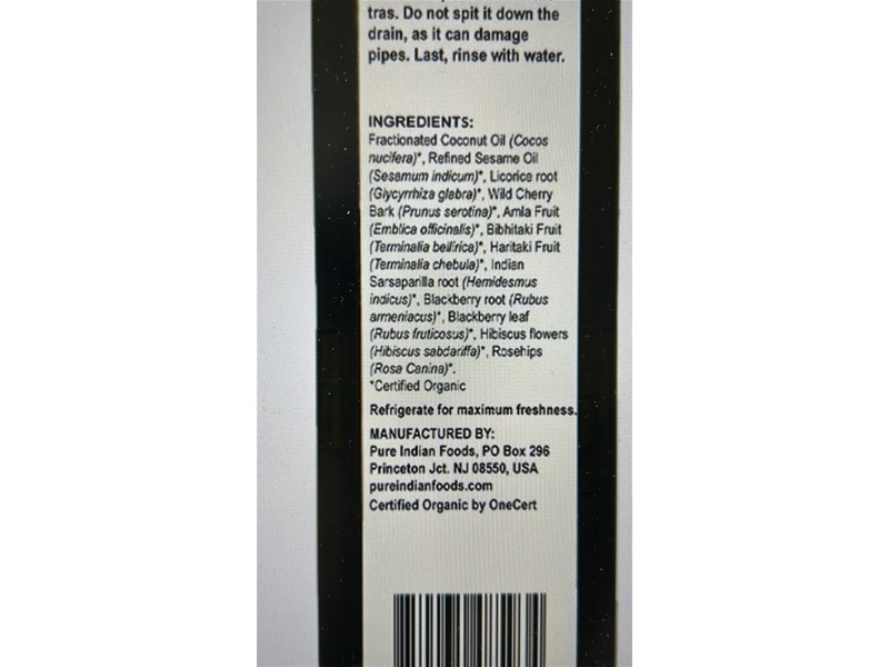 Gheek Daily Pulling Oil Mouthwash, Unflavored, 8.5 fl oz/250 mL