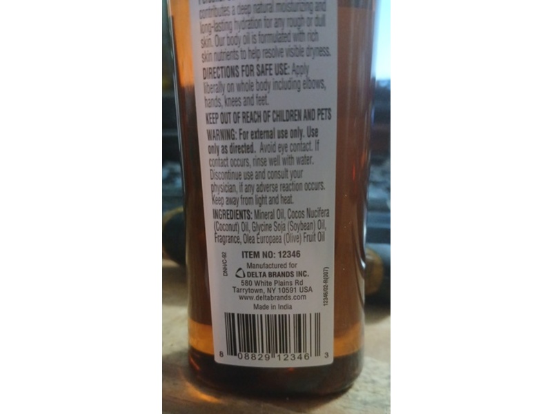 Personal Care Coconut Beauty Oil, 4 fl oz/118 mL