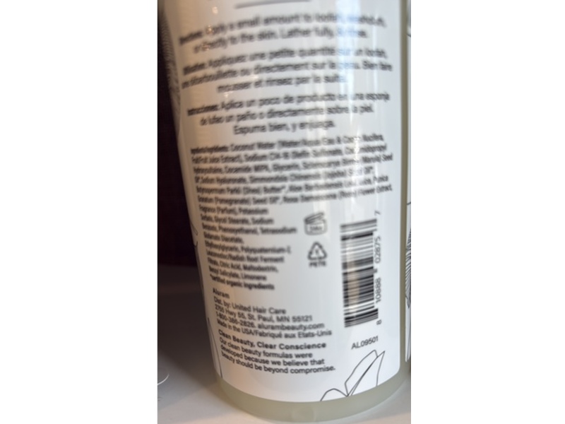 Aluram Body Wash, 31 fl oz/917 mL