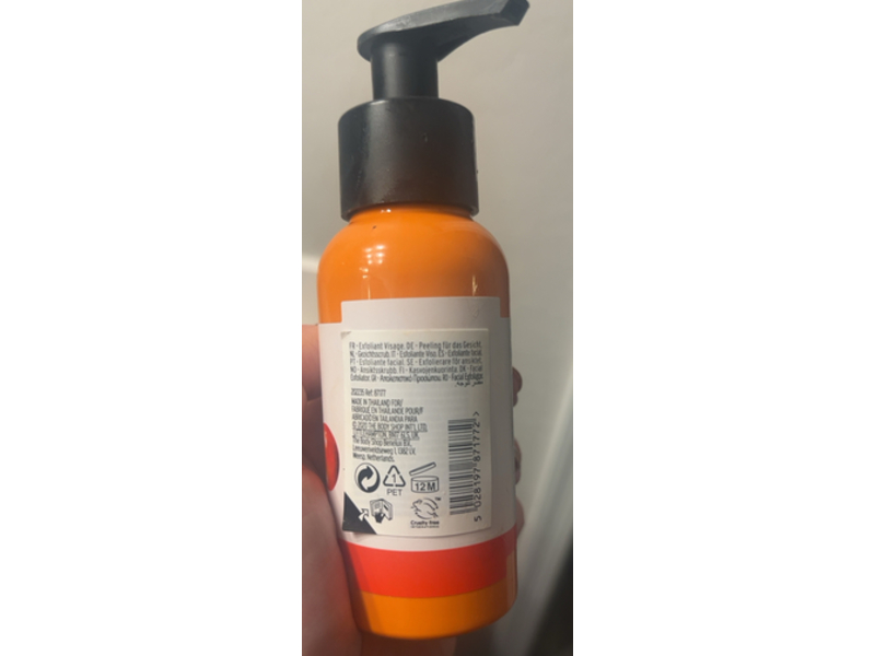 The Body Shop Glow Revealing Liquid Peel, Vitamin C, 3.3 fl oz/100 mL